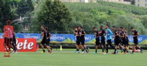 Il ritiro del Napoli a Dimaro, in Val di Sole, luglio 2019