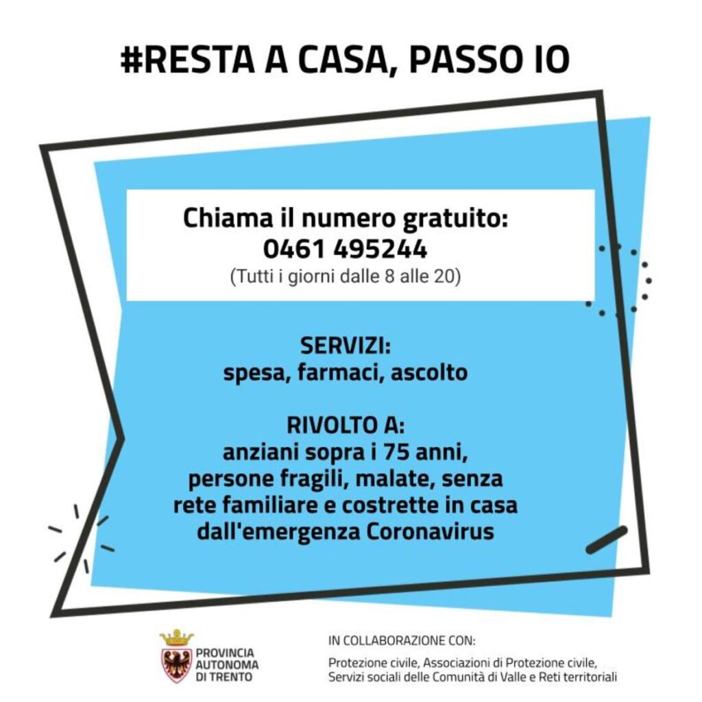 Resta a casa passo io, i contatti