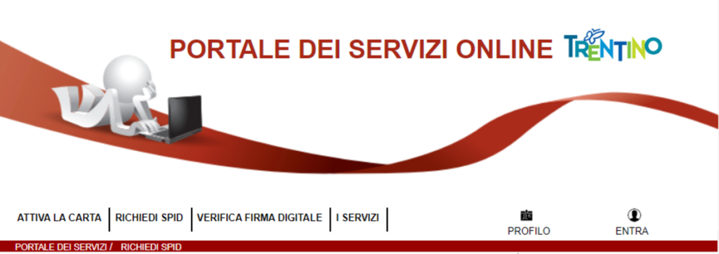 Servizi pubblici online in Trentino