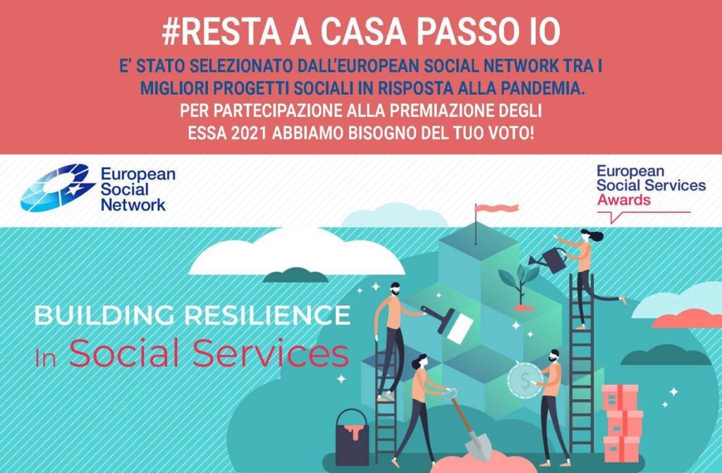 resta a casa passo io! Locandina