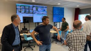 Centrale Operativa per il concerto di Vasco