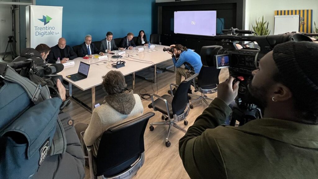 Conferenza stampa per il PNRR in Trentino