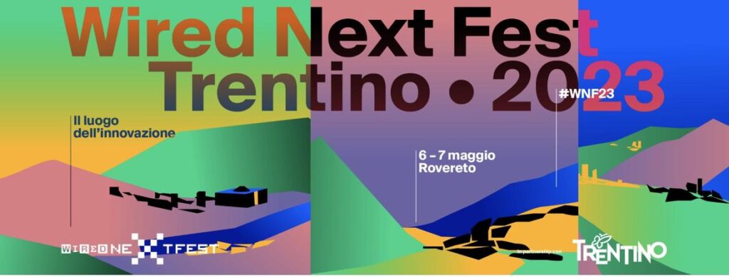 Locandina Wired Next Fest Trentino 2023