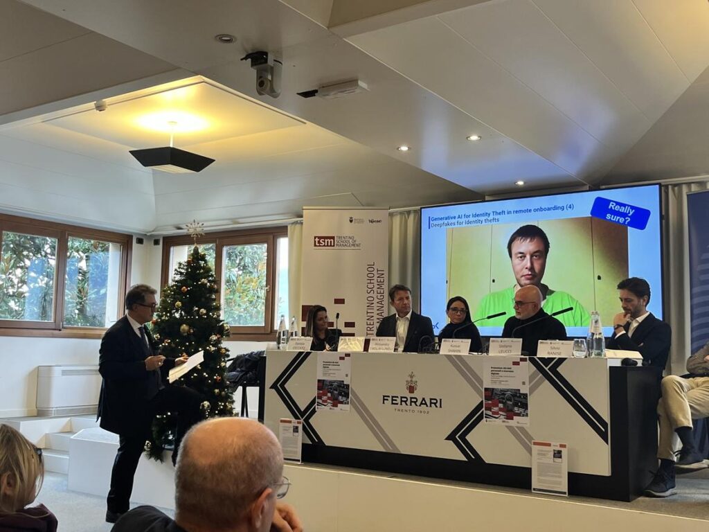 Kussai Shahin all'evento dedicato alla sicurezza dei dati