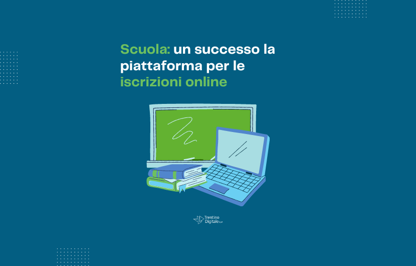 Grafica dedicata alle Iscrizioni scolastiche online