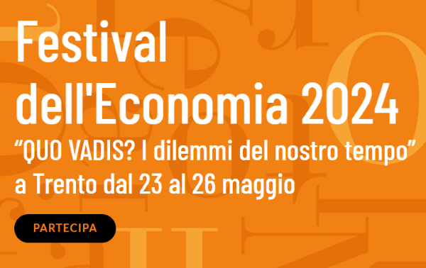 Banner del Festival dell'Economia 2024