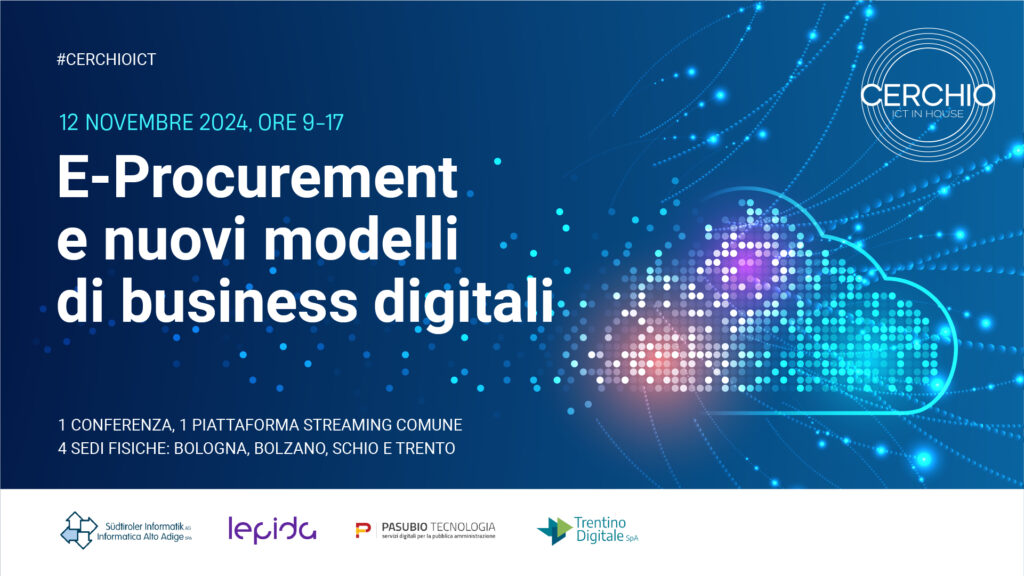 Logo dell'evento E-Procurement e nuovi modelli di business digitali