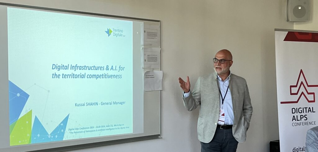 Il direttore generale di Trentino Digitale alla conferenza Eusalp