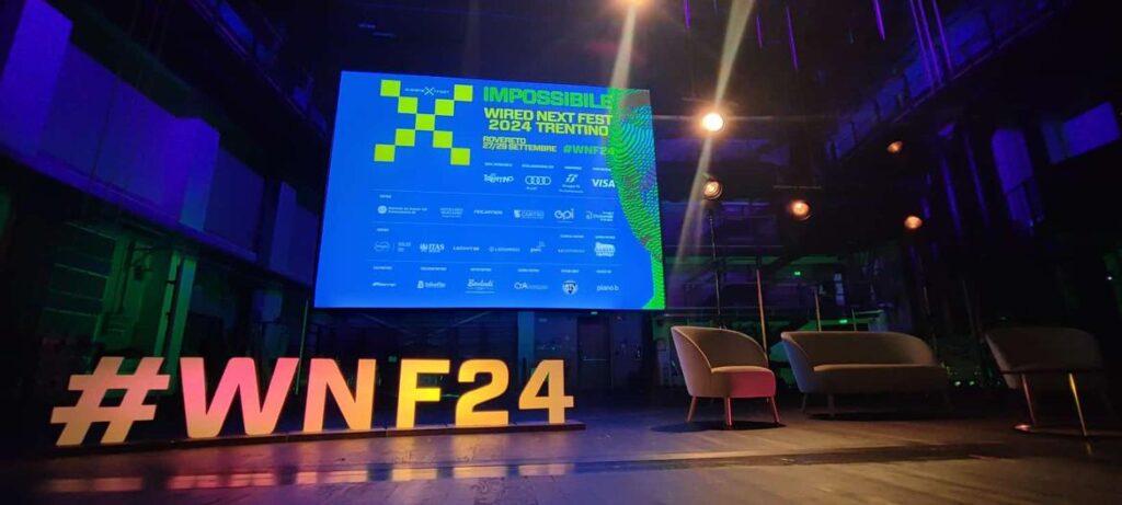 Il palco del Wired Nex Fest 2024 Trentino - Foto di Juliet Astafan - Archivio Ufficio Stampa PAT