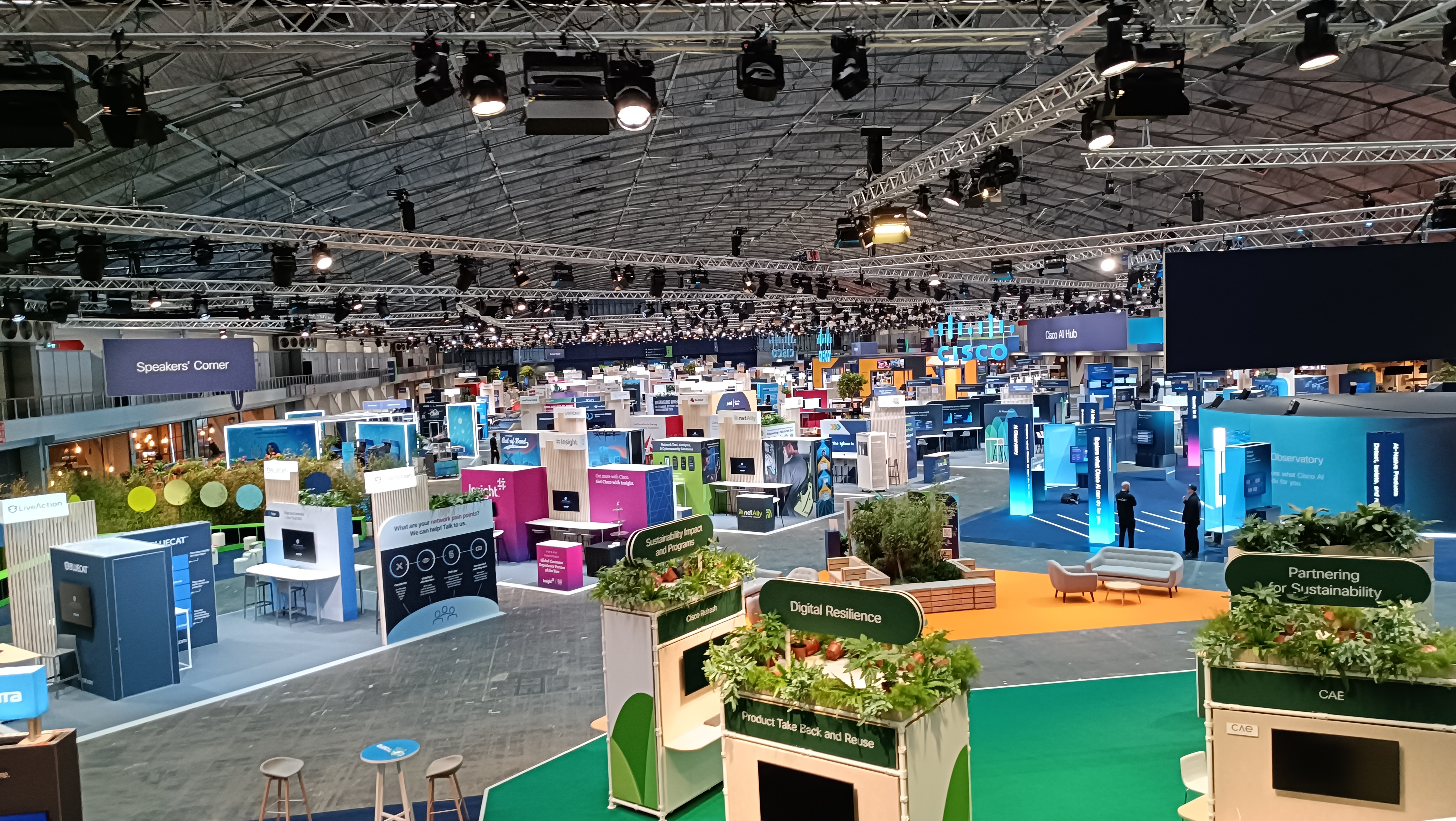 Una veduta della location di Cisco Live 2025