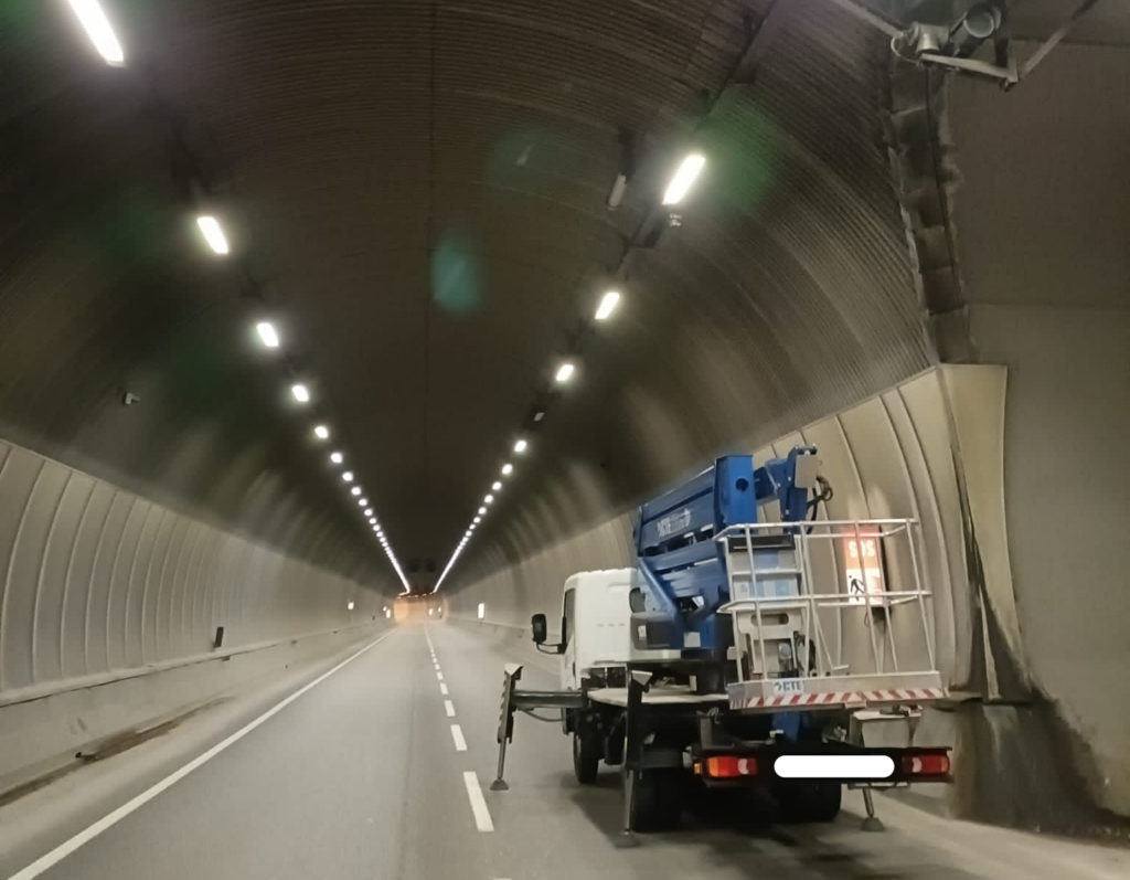 I lavori di infrastrutturazione della galleria di Martignano
