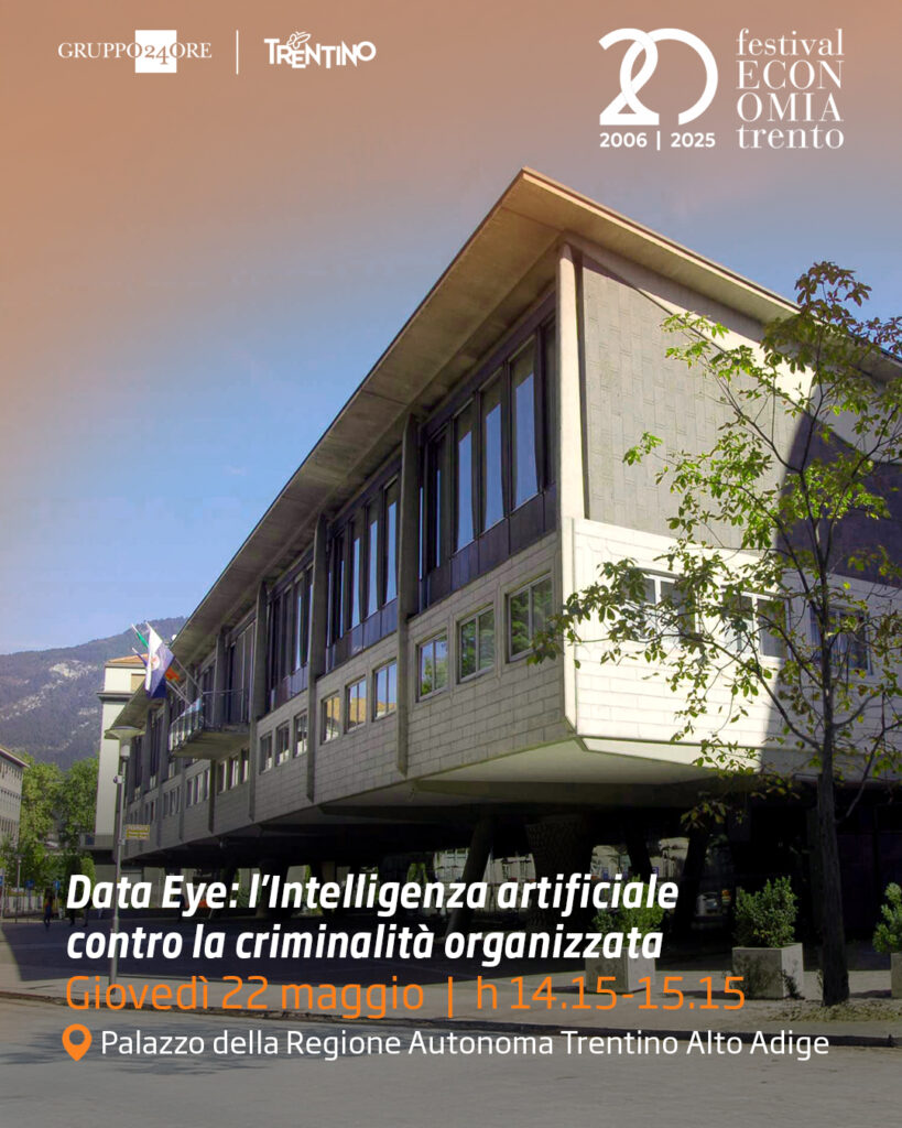 Festival Economia 2025 - locandina dell'evento Data Eye